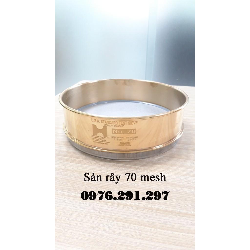 Sàn rây tinh bột 70 mesh kích thước lỗ 0,212 mm  - Hogentogler Mỹ