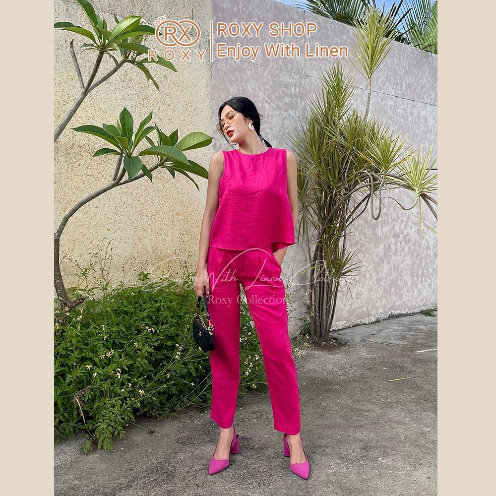 Quần Linen Baggy Cao Cấp Form Vừa
