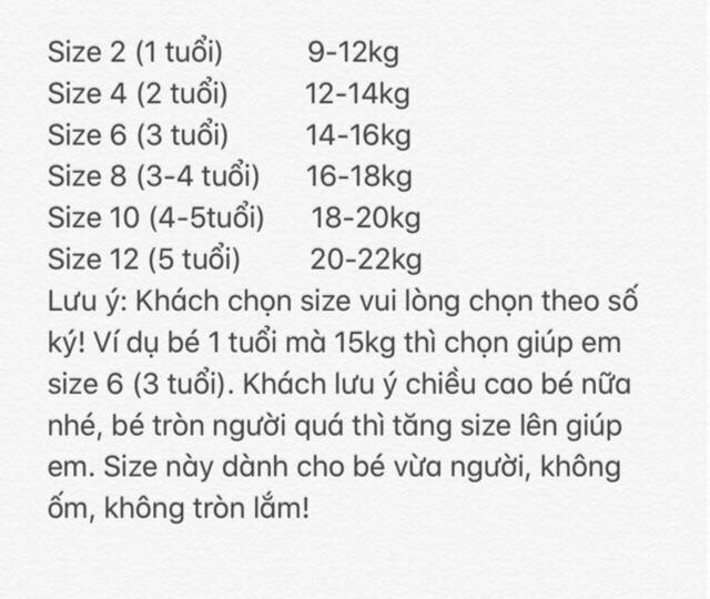 Đầm yếm jean cho bé NYJ60-10587 (có bảng size ở hình cuối)