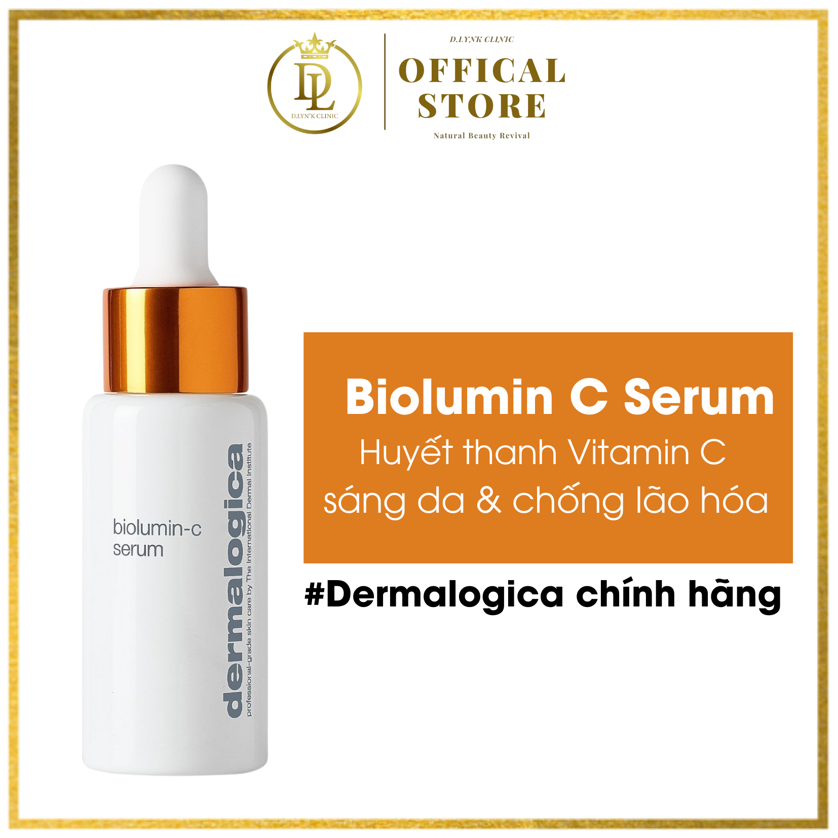 Tinh chất Vitamin C sáng da và chống lão hóa dành cho mọi loại da Dermalogica Biolumin C Serum 30ml - 59ml