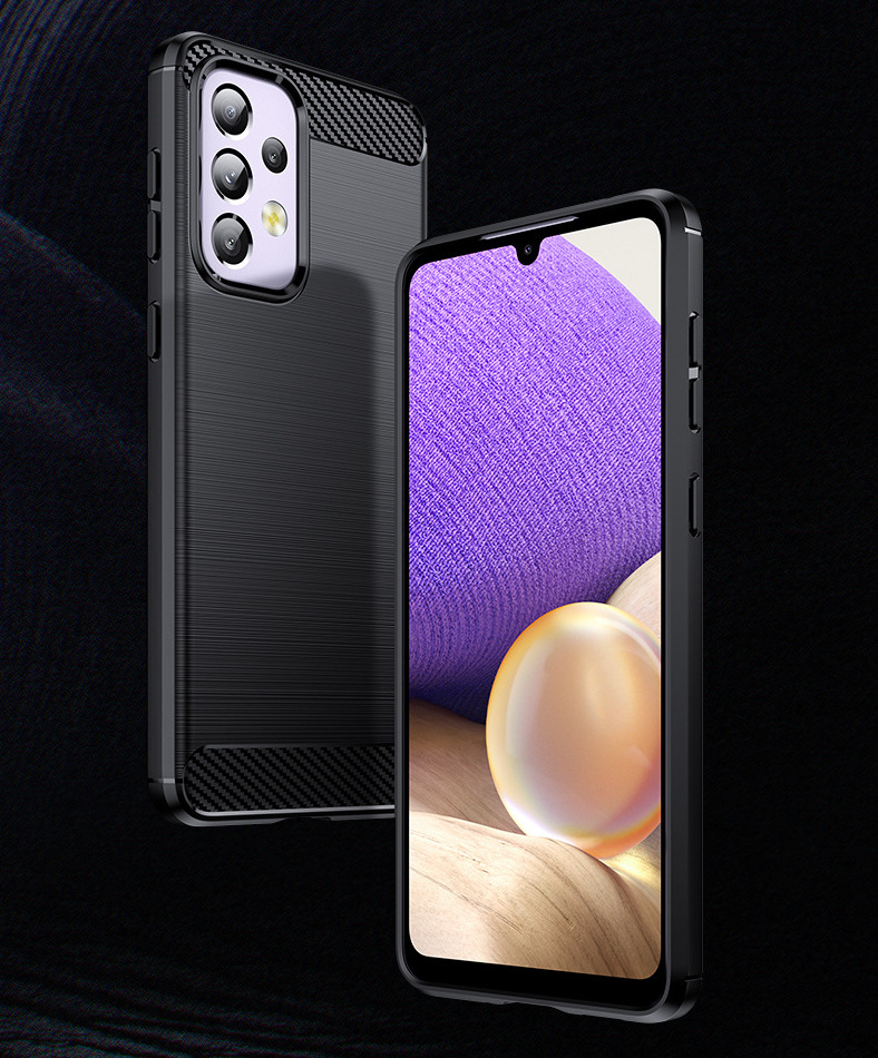 Ốp lưng chống sốc Vân Sợi Carbon cho Samsung Galaxy A33 - Hàng nhập khẩu