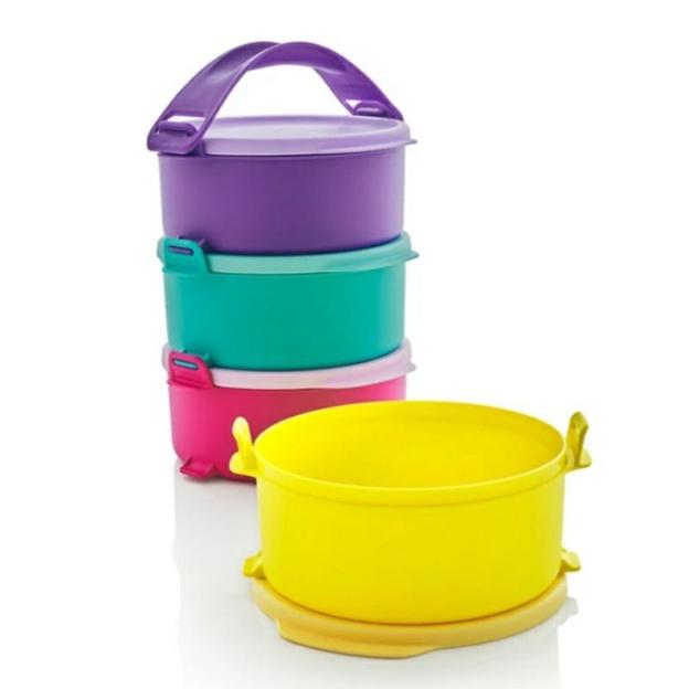 Bộ hộp cơm Small Round Click To Go - Tupperware