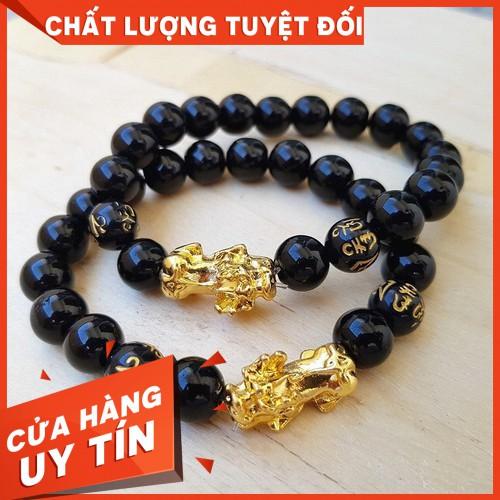 Vòng tay tỳ hưu phong thủy hạt 10mm