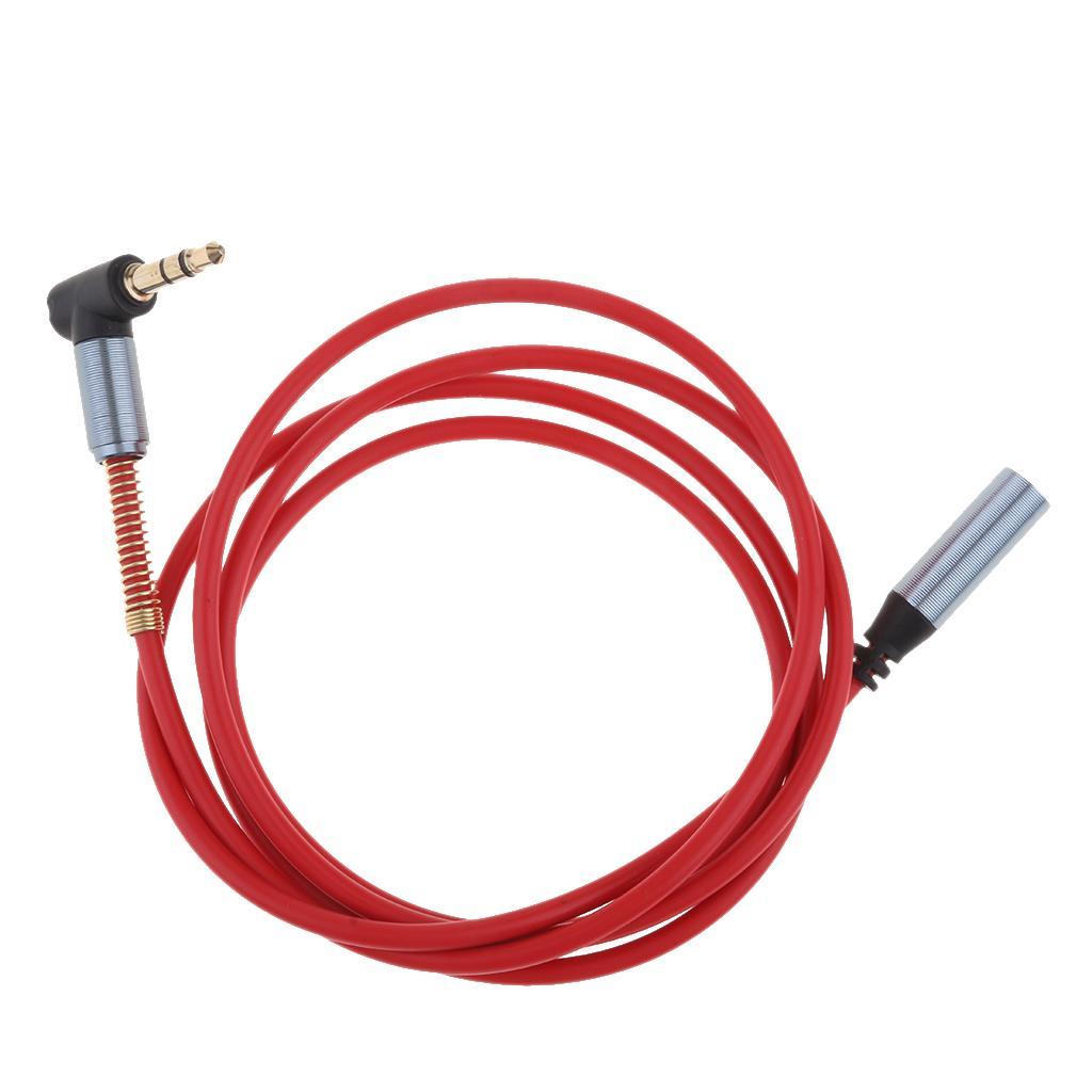 3.5mm Extension Audio Male to Female Aux Headphone Cable white