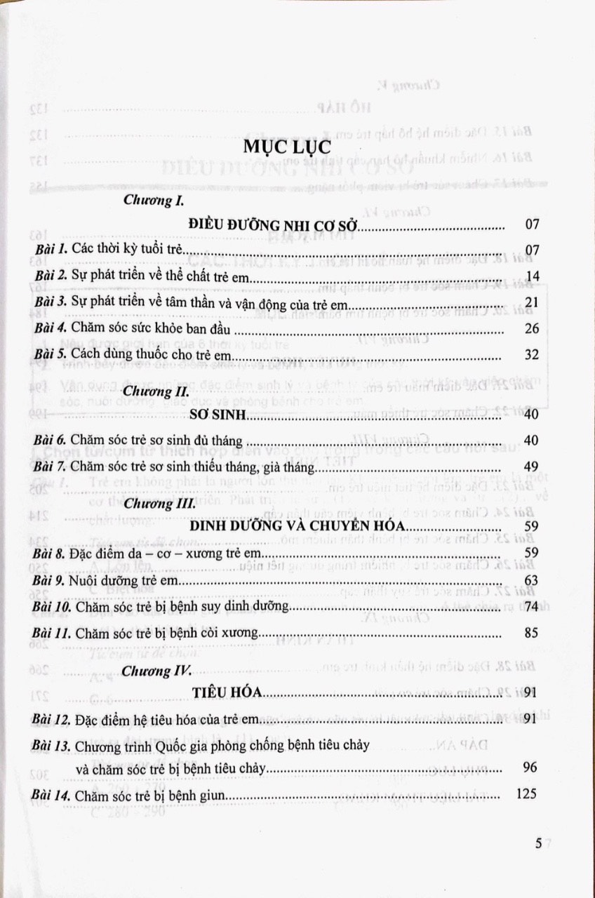 Câu Hỏi Lượng Giá Chăm Sóc Sức Khỏe Trẻ Em