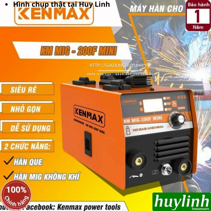 Máy hàn 2 chức năng Kenmax MIG-200F mini (Hàn que và hàn MIG không dùng khí)