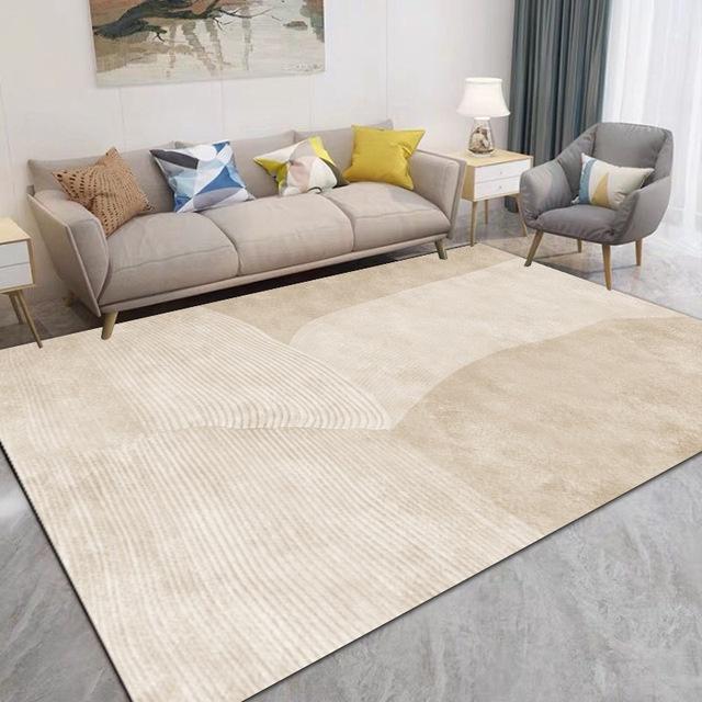 Giả cashmere thảm trong phòng ngủ đầu giường chăn sang trọng phòng khách bàn cà phê thảm nhà đệm chân.