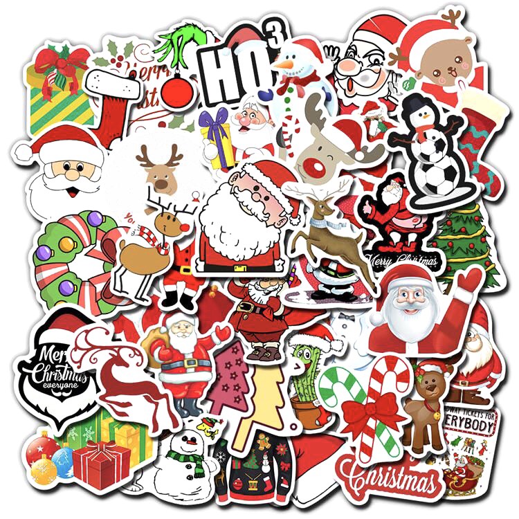 Set 30 Sticker NOEL ( mẫu ngẫu nhiên )