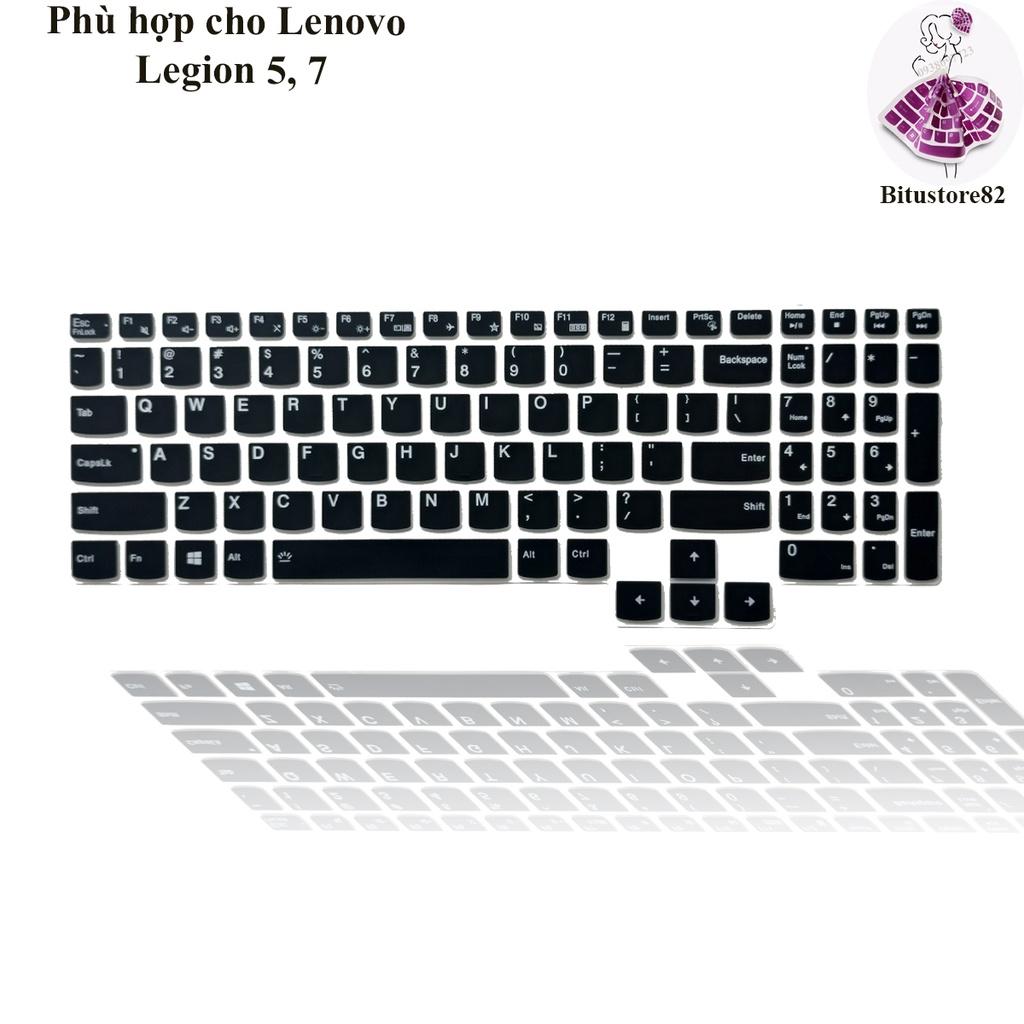 Ốp silicon phủ bàn phím dành cho laptop laptop Lenovo Legion 5, 7