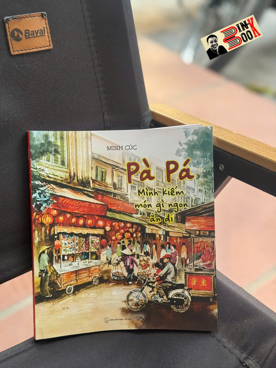 (Tái bản 2026, In màu) PÀ PÁ, MÌNH KIẾM MÓN GÌ NGON ĂN ĐI – Minh Cúc – PNM Books