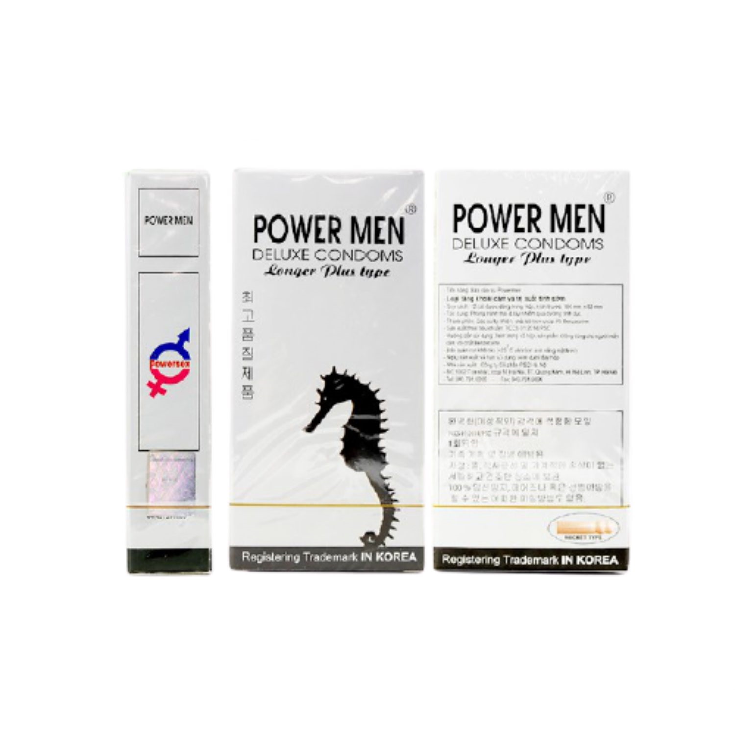 Bao Cao Su Chống Xuất Tinh Sớm Có Gai Power Men Longer Plus Type - 12s - Che Tên Sản Phẩm