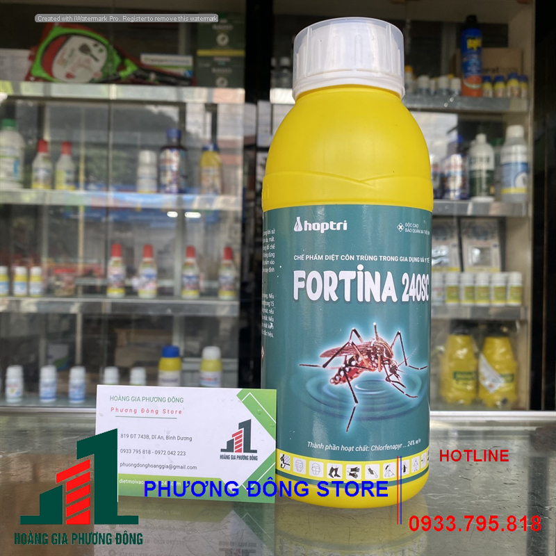 Thuốc diệt muỗi và côn trùng Fortina 240SC-1 lít