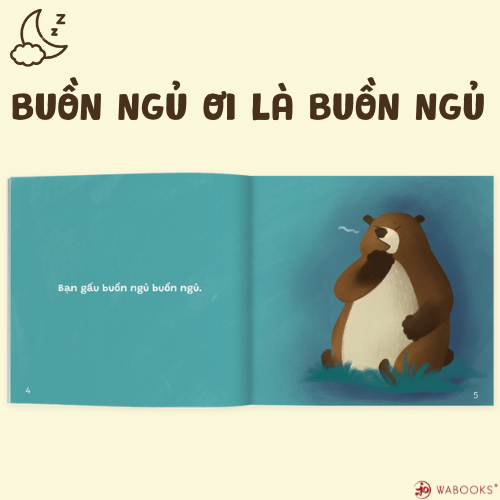 Sách Ehon - Combo 3 cuốn Buồn ngủ ơi là buồn ngủ - Dành cho trẻ từ 0 - 4 tuổi