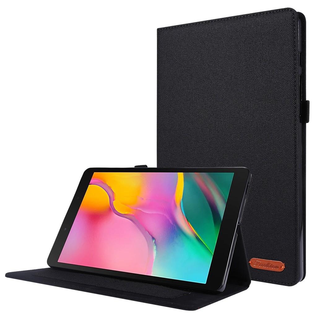 Dành cho Samsung Galaxy Tab A7 2020 Sm-T500/T505 10.4 inch Bao da máy tính bảng denim kiêm giá đỡ cho