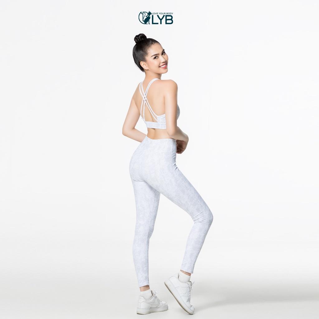 Bộ đồ tập thể thao gym yoga dài hiện đại trẻ trung LYB - FW22-S00046