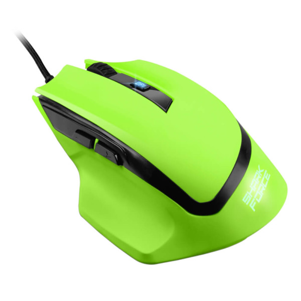 CHUỘT Sharkoon Shark Force Green – Gaming Optical Mouse_ HÀNG CHÍNH HÃNG