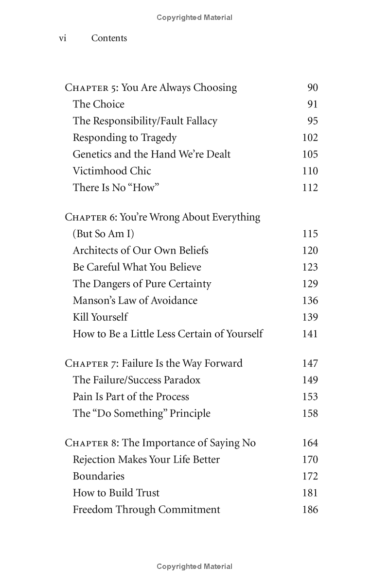 Sách ngoại văn: The Subtle Art Of Not Giving A Bleep - A Counterintuitive Approach To Living A Good Life