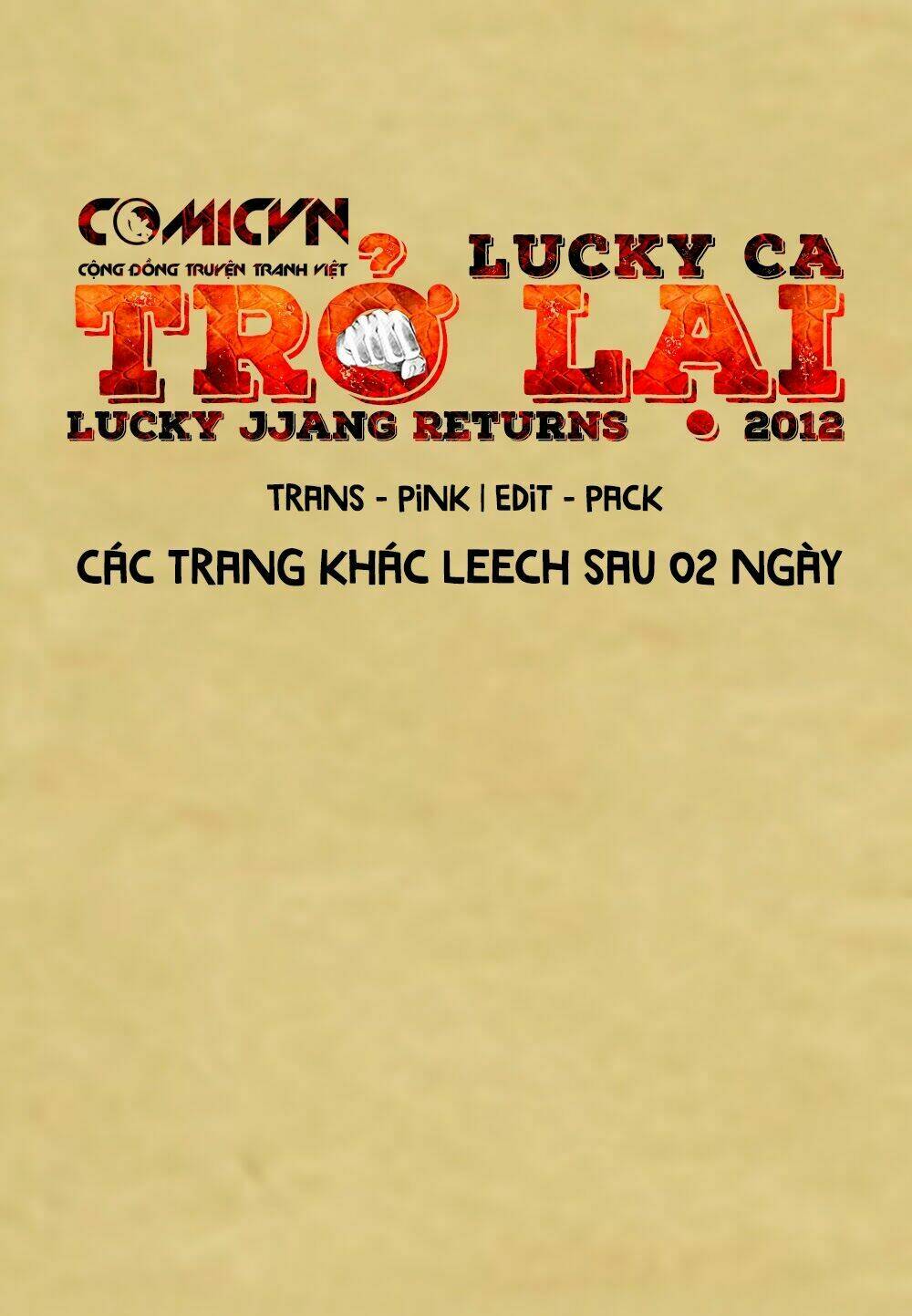 lucky ca trở lại - lucky jjang returns 2012 chapter 13 2