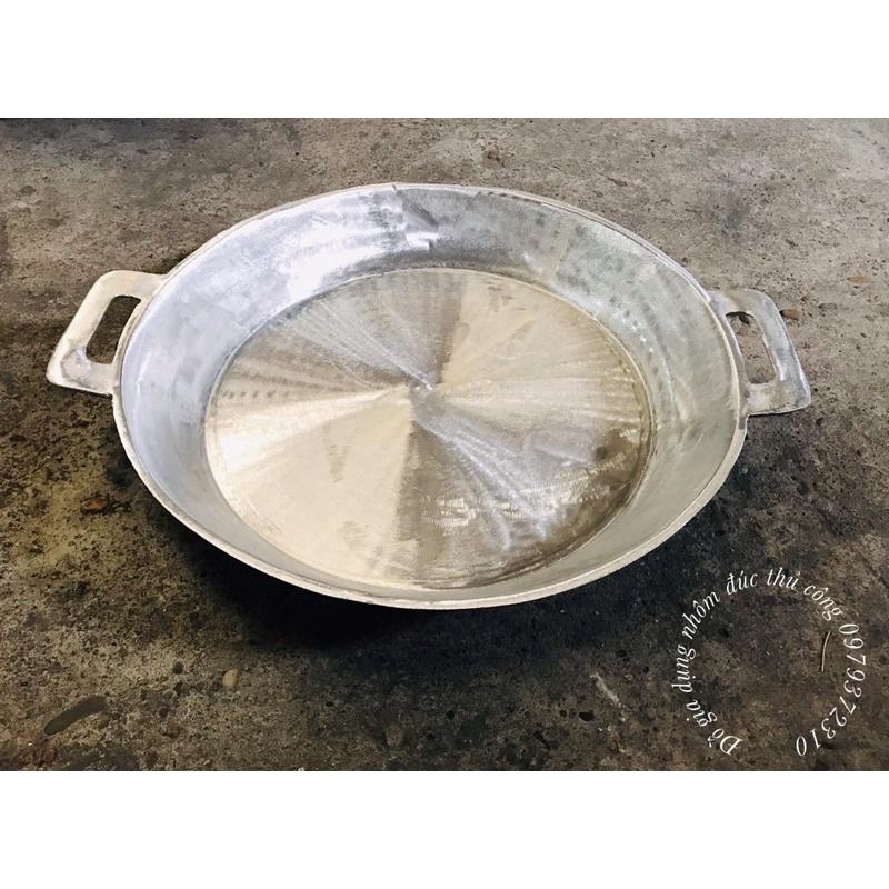 Chảo gang quân dụng cỡ lớn 56x9cm