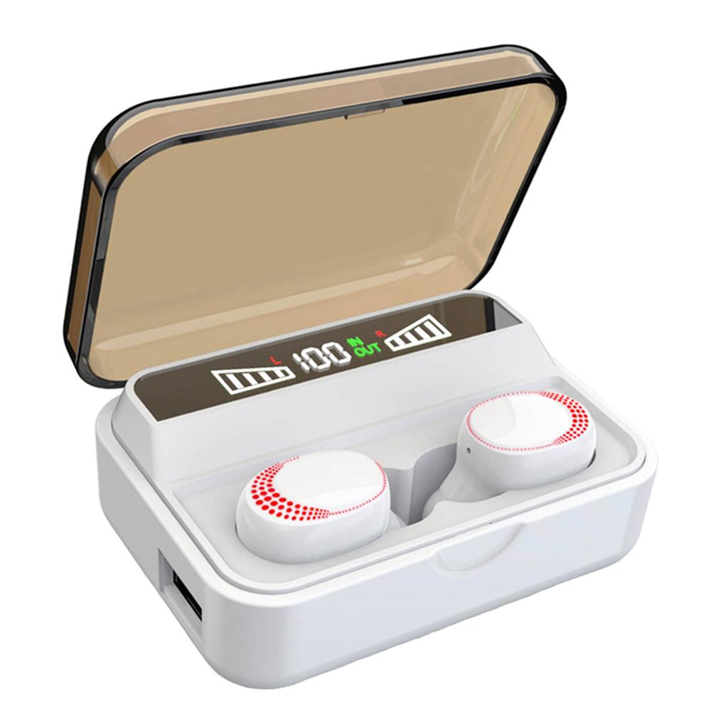 Mini Wireless Earbuds Heavy Bass Stereo Earbuds For Sports Running Cycling