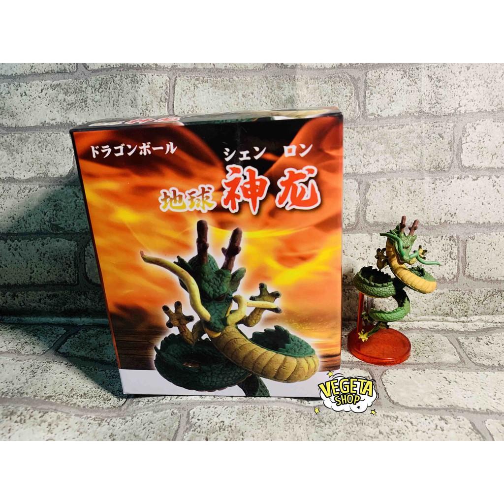 Mô hình Dragon ball - Shenron & Porunga - Rồng thần trái đất & Rồng thần Namek - Full box - Cao 9cm