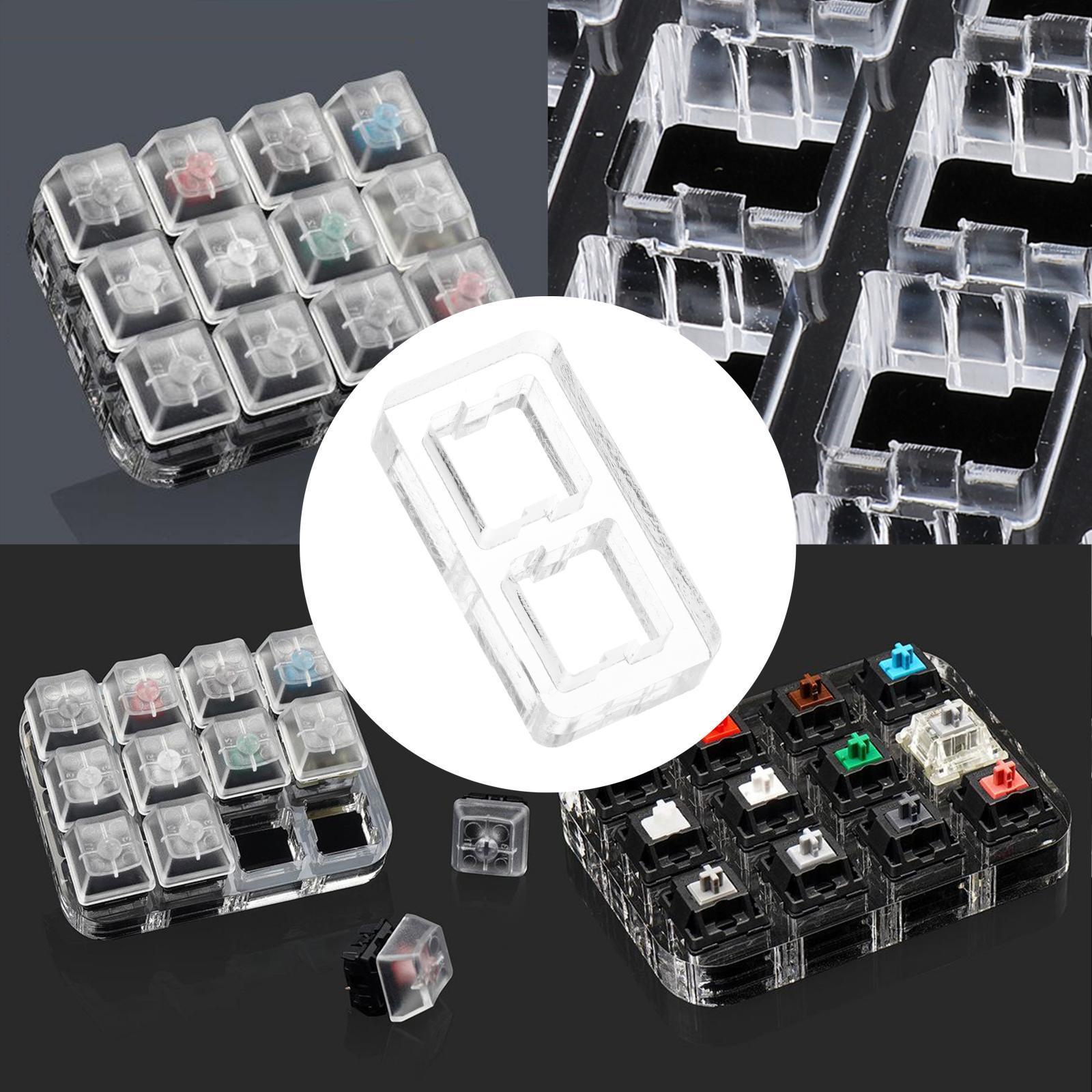 Clear Switch Tester Base Acrylic Plate for Cherry  Switch