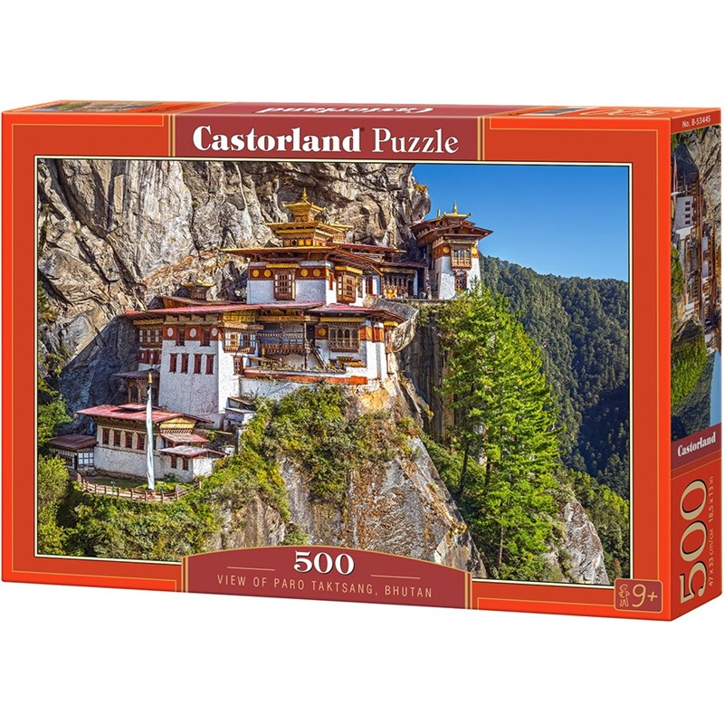 Xếp hình puzzle View of Paro Taktsang, Bhutan 500 mảnh CASTORLAND B0053445