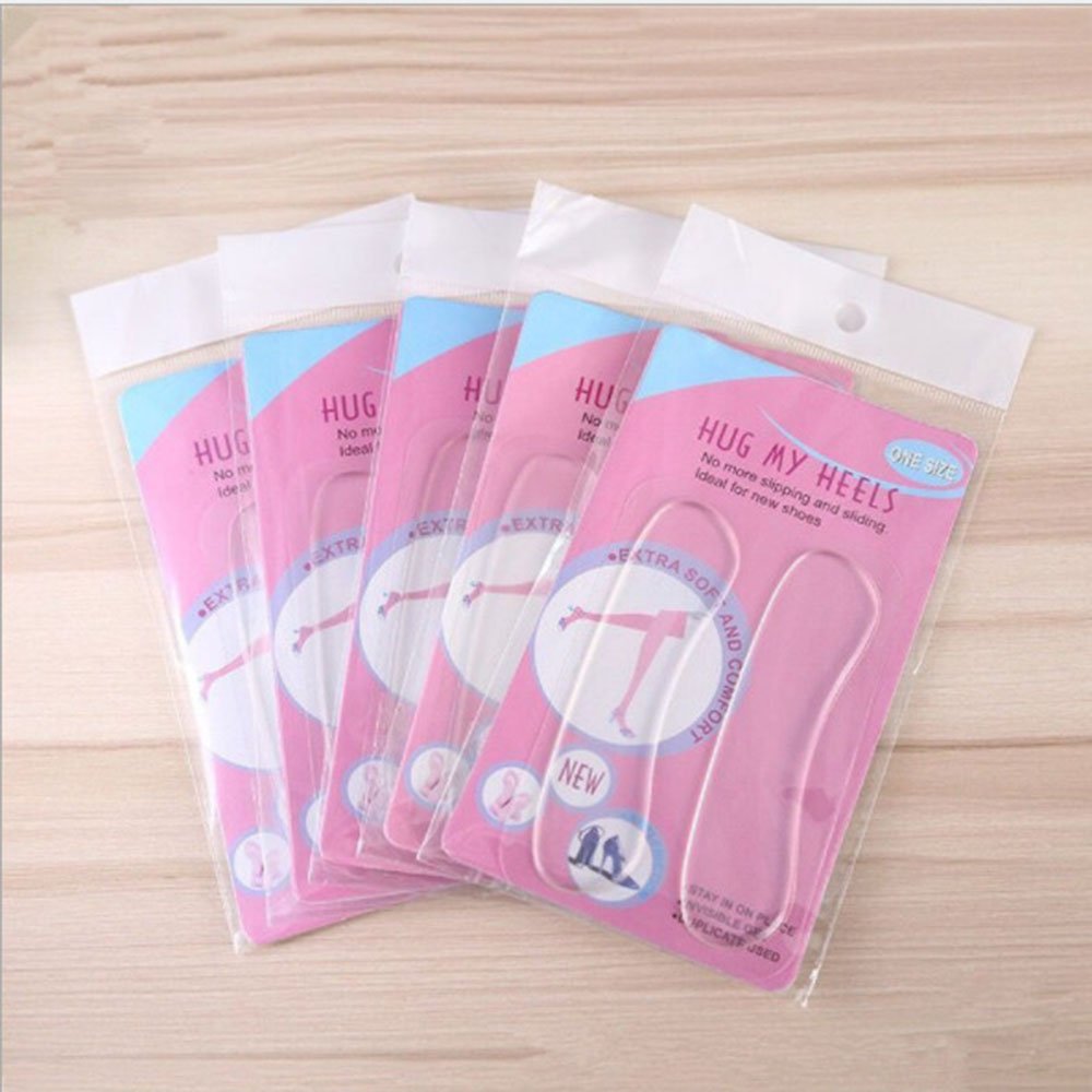 Combo 2 Lót giầy vải, silicon chống đau gót chân