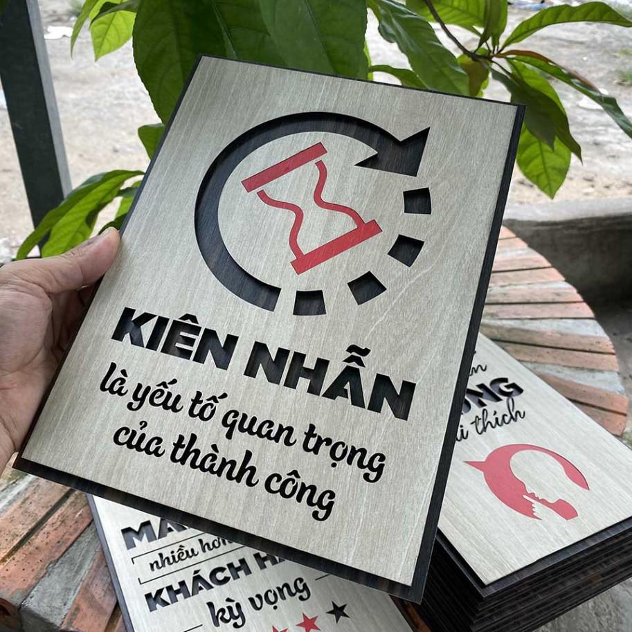 Tranh động lực CARINA T053- Kiên nhẫn là yếu tố quan trọng của thành công