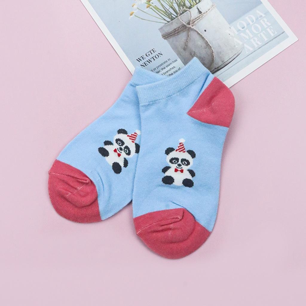 Tất trẻ em 6 đến 8 tuổi LUPERI SP25 chất cotton co giãn thấm hút mồ hôi kháng khuẩn an toàn cho da bé