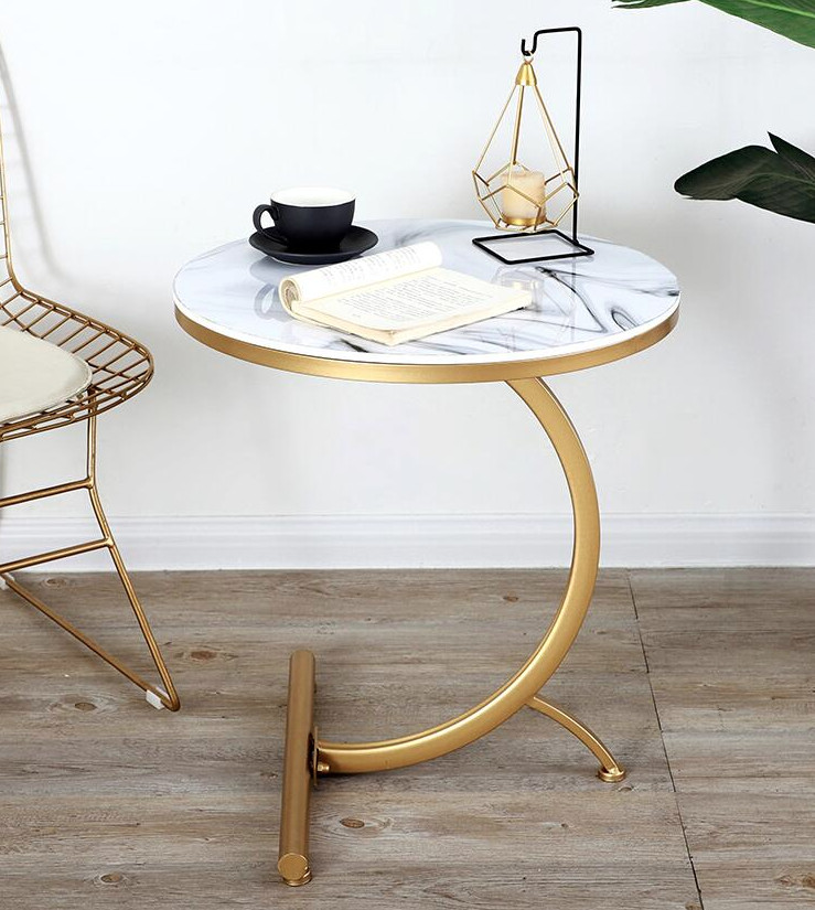 Bàn trà trang trí LIGHT EXTRAV WHITE