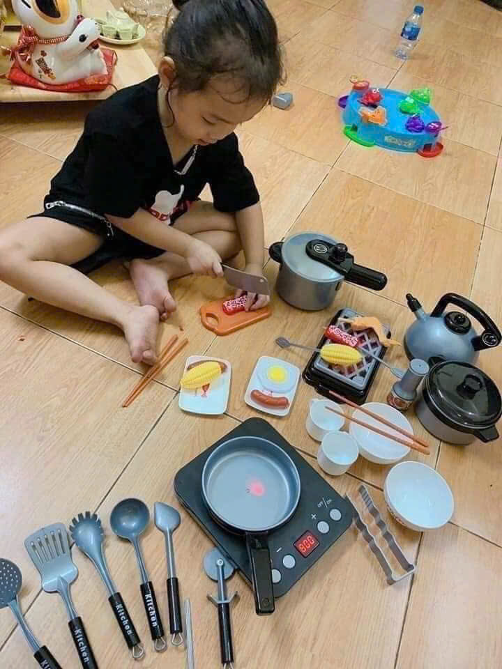 Bộ Đồ Chơi Tập Nấu Ăn PLAYHOUSE 36 Chi Tiết Cho Bé