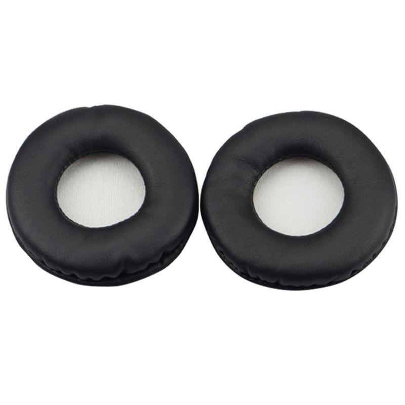 HSV 1Pair Ear Pads Cushion Leather Earpads Cover for Audio-Technica ATH-S100iS S100 S300 AR3BT Headphones