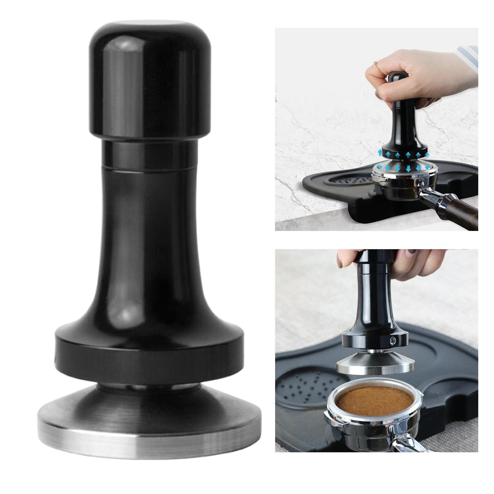 Coffee Distributor Stainless Steel Espresso Machine Maker Black 53mm