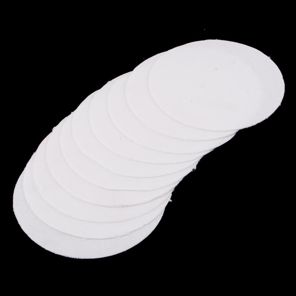 30 Sheet Ceramic Fiber Round Microwave Kiln Glass Fusing Paper, Dia 115mm