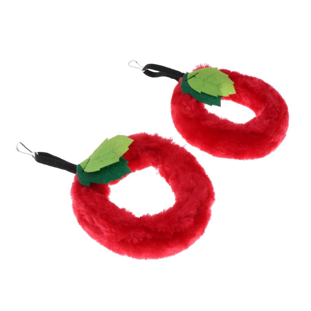 2x Pet Hamster Ring Swing Hammock Play Toy Small Animal Cage Hanging