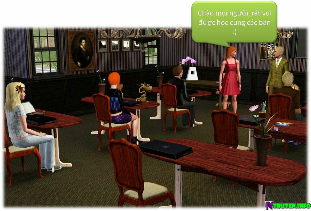 truyện sims - bí mật màu xanh chapter 1 51