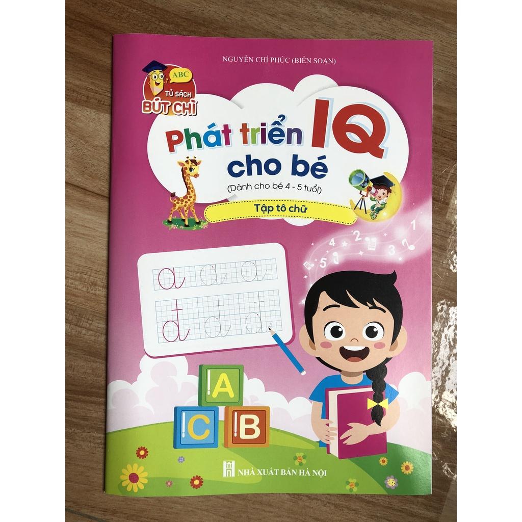 Sách - Combo Bộ Phát Triển IQ Cho Bé 4-6 Tuổi - 8 quyển