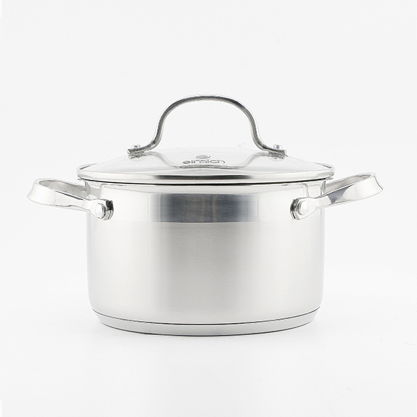 Bộ 3 nồi 18,20 và 24cm Inox 304 Elmich Smartcook SM3330 dùng bếp từ, Xuất xứ CH Séc Châu Âu, bảo hành 24 tháng