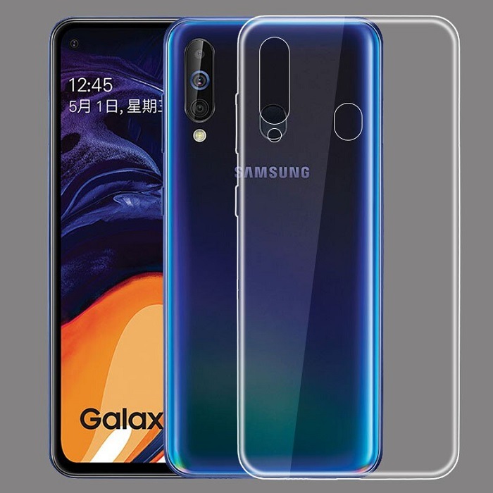 Ốp lưng silicon dẻo trong suốt dành cho SamSung Galaxy A60 siêu mỏng 0.5 mm