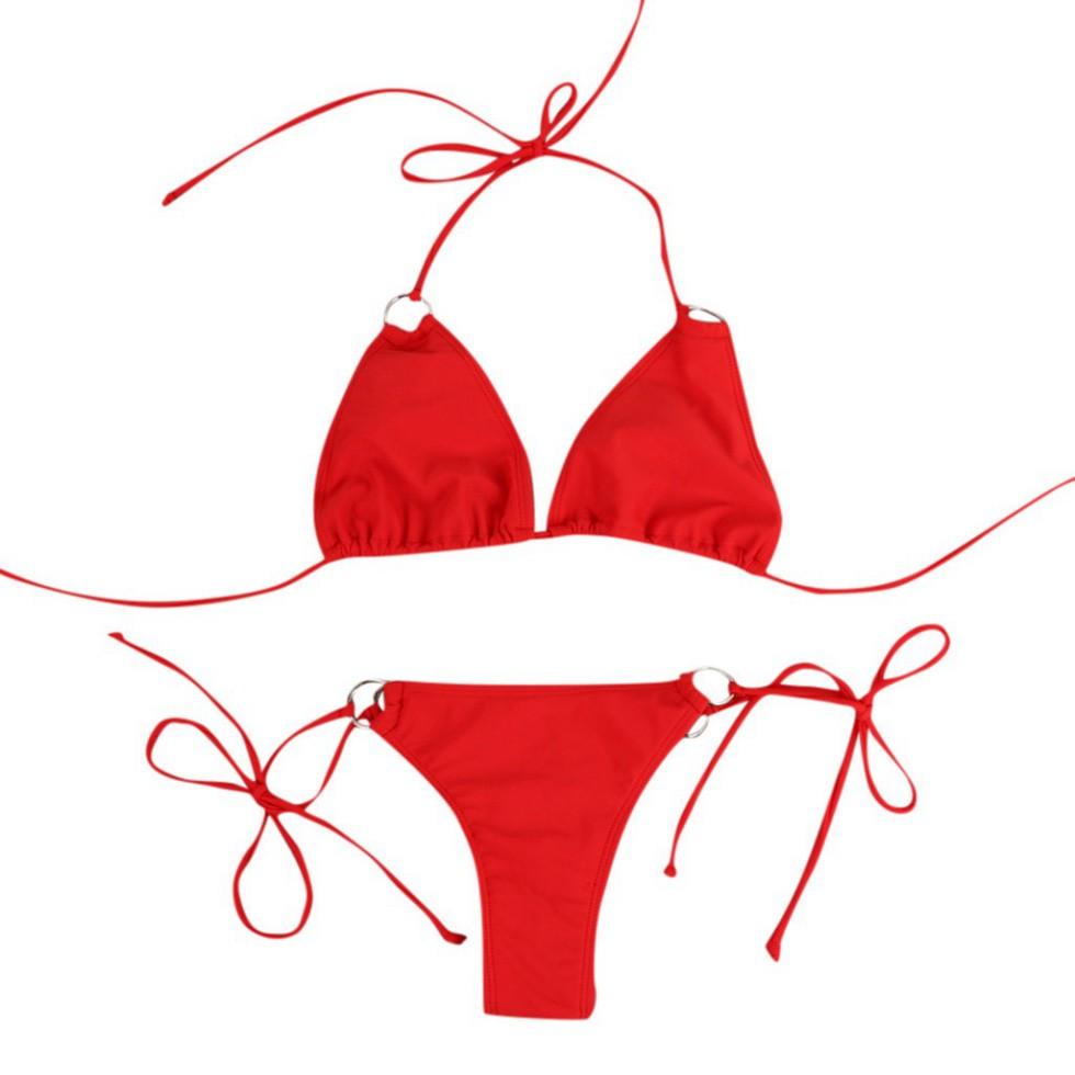 Bộ đồ tắm bikini nâng ngực phong cách Brazil