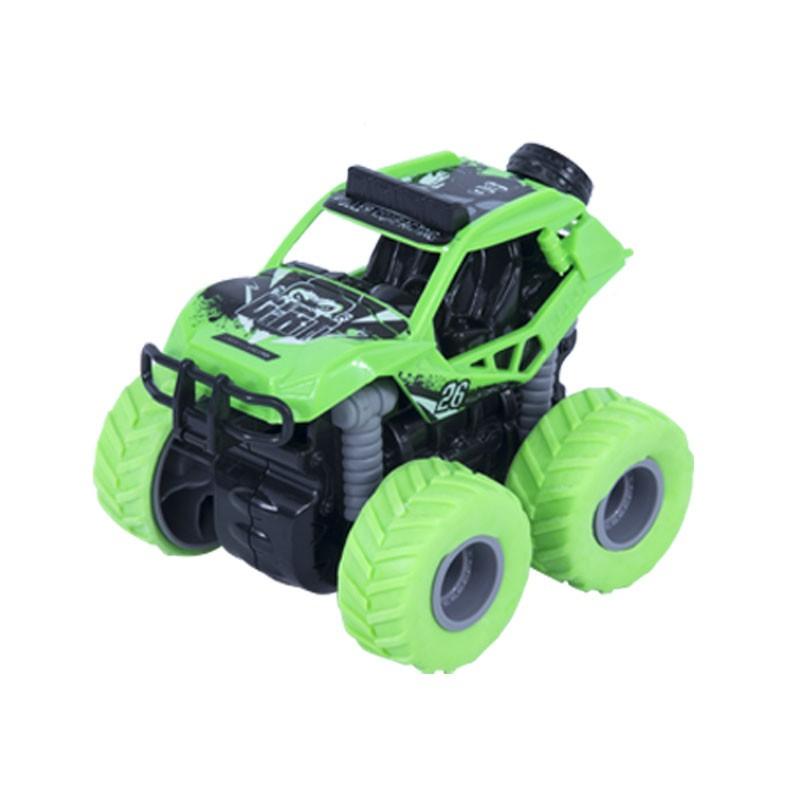 Mô hình xe oto đua địa hình chạy bánh đà quán tính nhào lộn