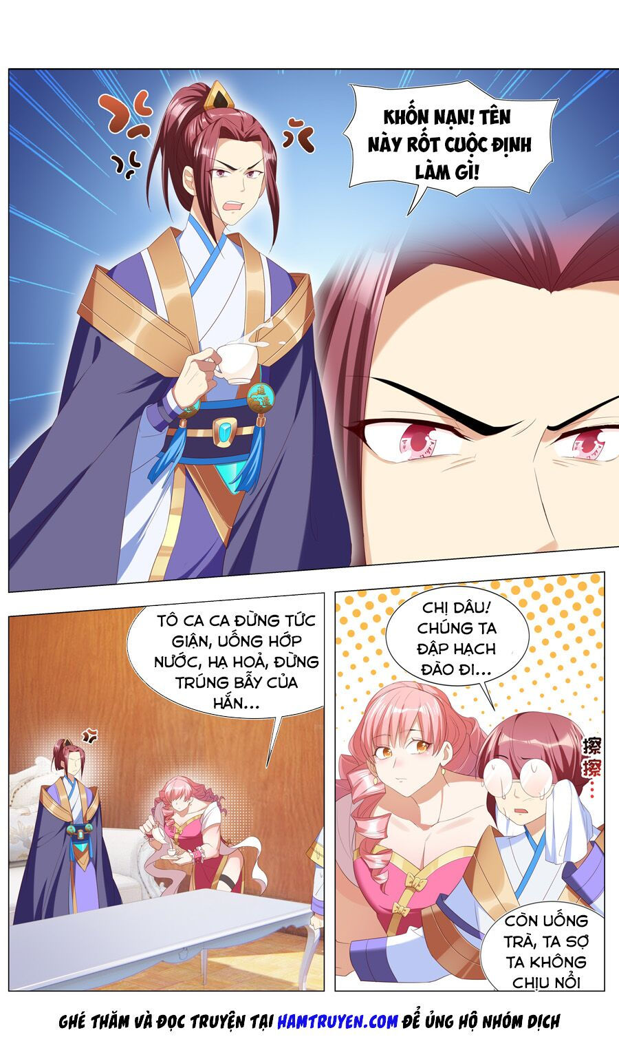 hệ thống ép ta làm nhân vật phản diện chapter 8 14