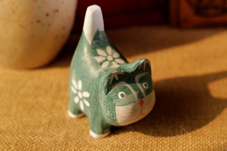 Tượng Gia Đình Nhà Mèo