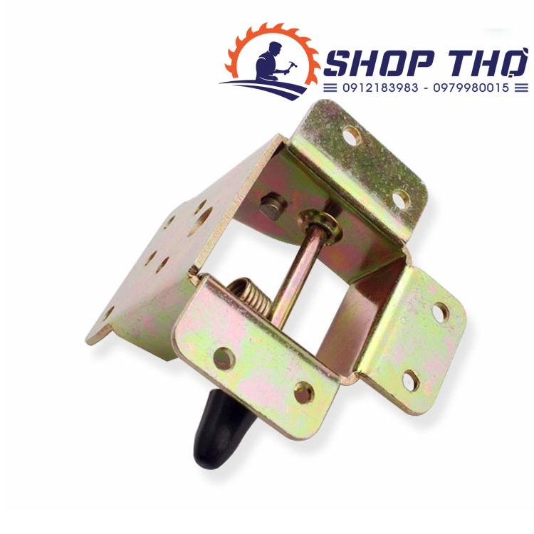 Bản lề chân bàn gấp loại lẫy và nút ấn nhanh