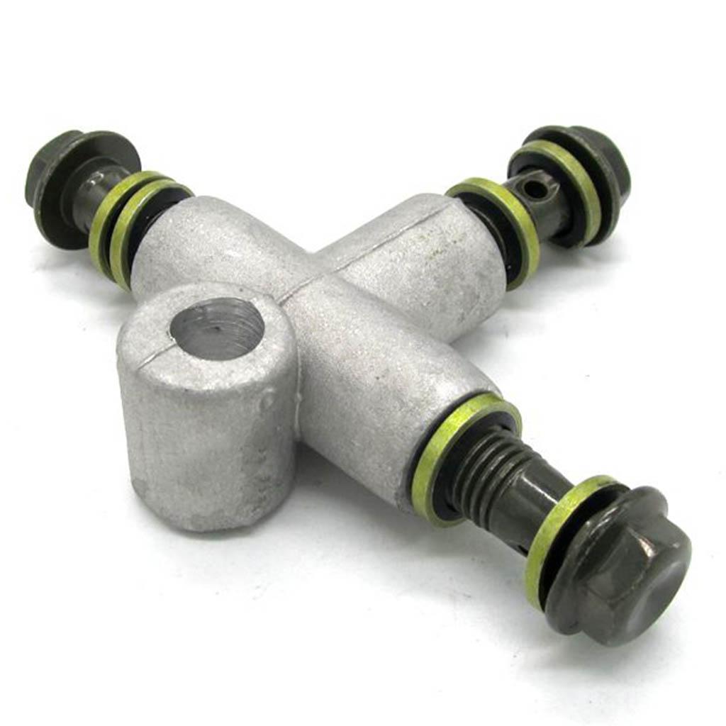 3 Way 10mm Hydraulic Brake Hose Line Adaptor Universal for Moped Dirt Bike