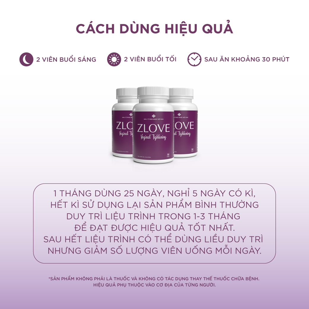 Thực phẩm bảo vệ sức khỏe viên nang ZLOVE