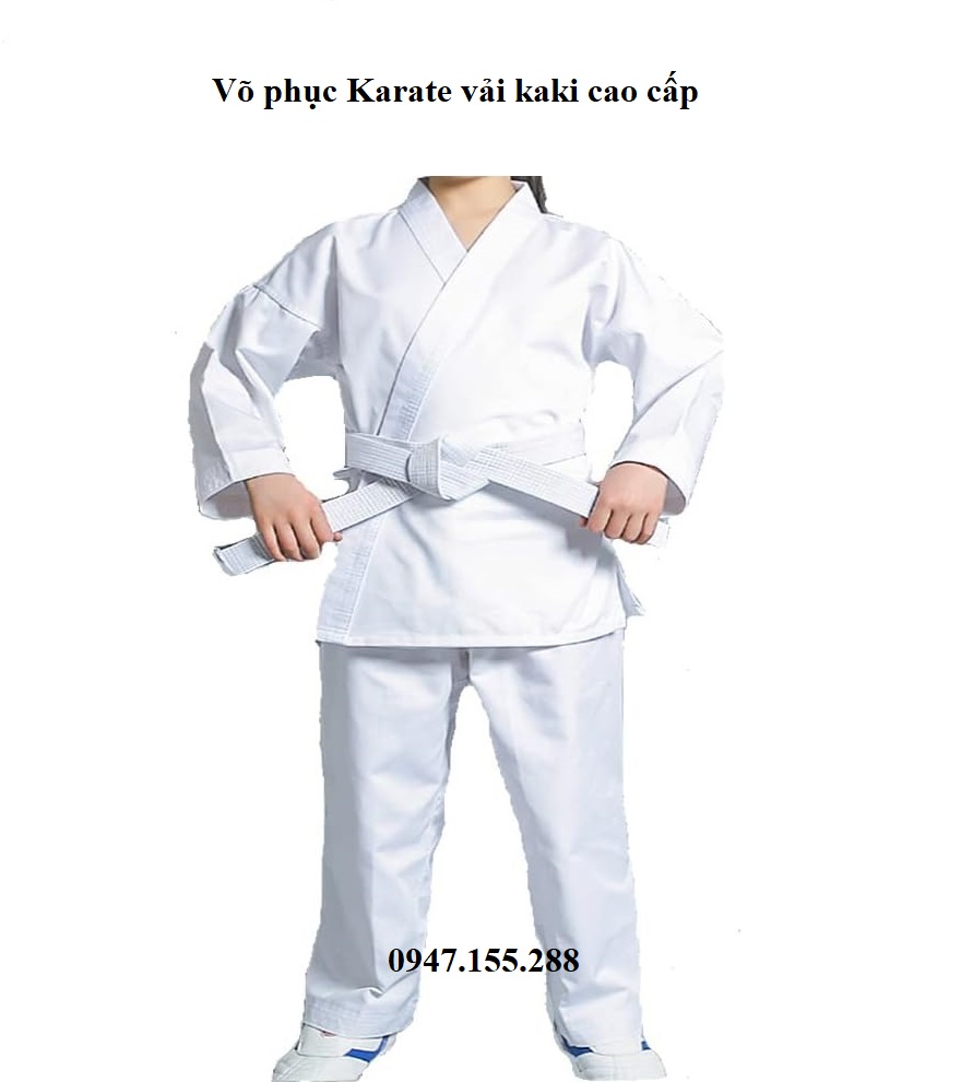 Bộ Đồ Võ phục Karate Nhiều Size Kèm Đai | Quần Áo Tập Võ, Trang Phục Võ Thuật | Đồng Phục Tập Võ Karate