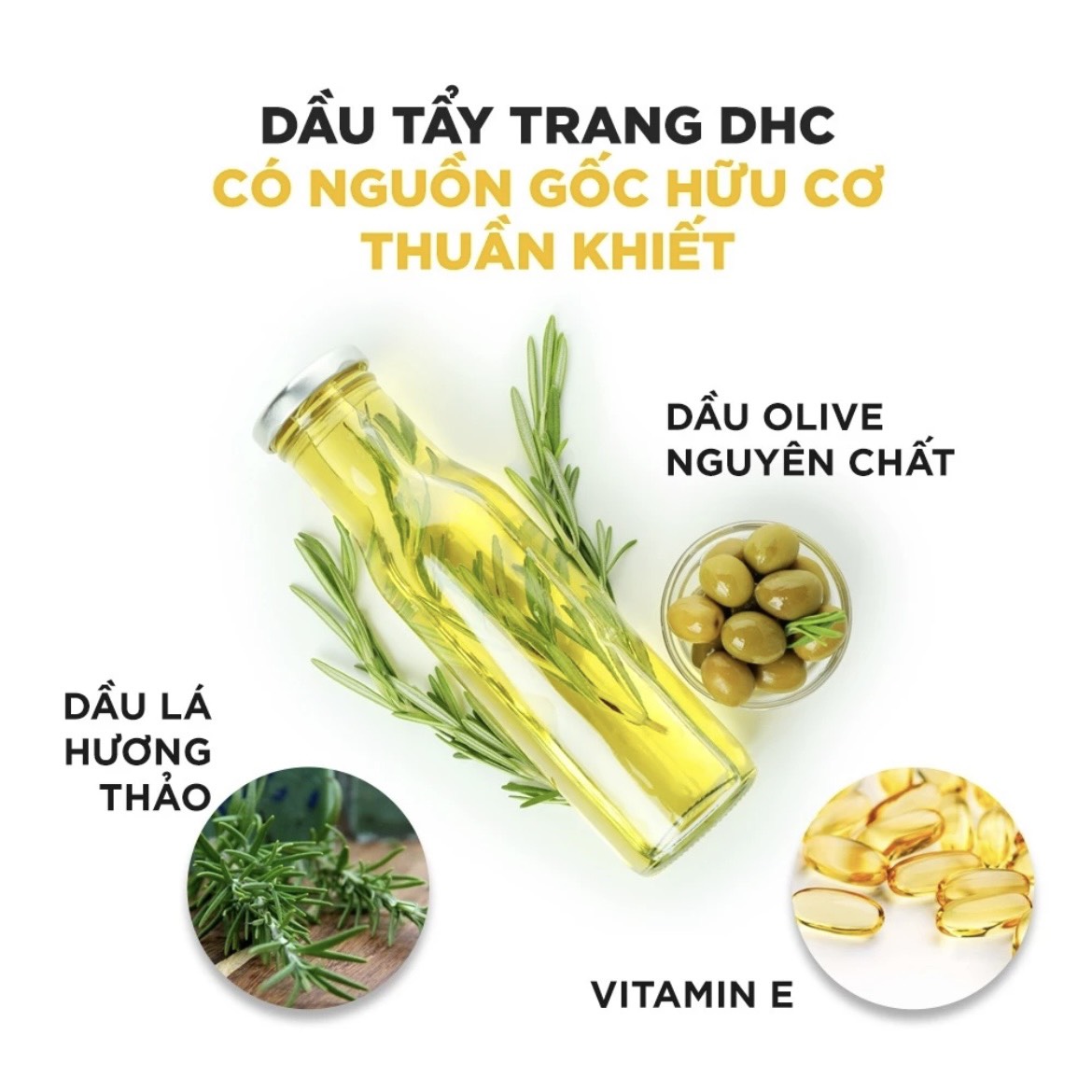 Dầu Tẩy Trang Olive DHC Deep Cleansing Oil Nhật Bản 70ml