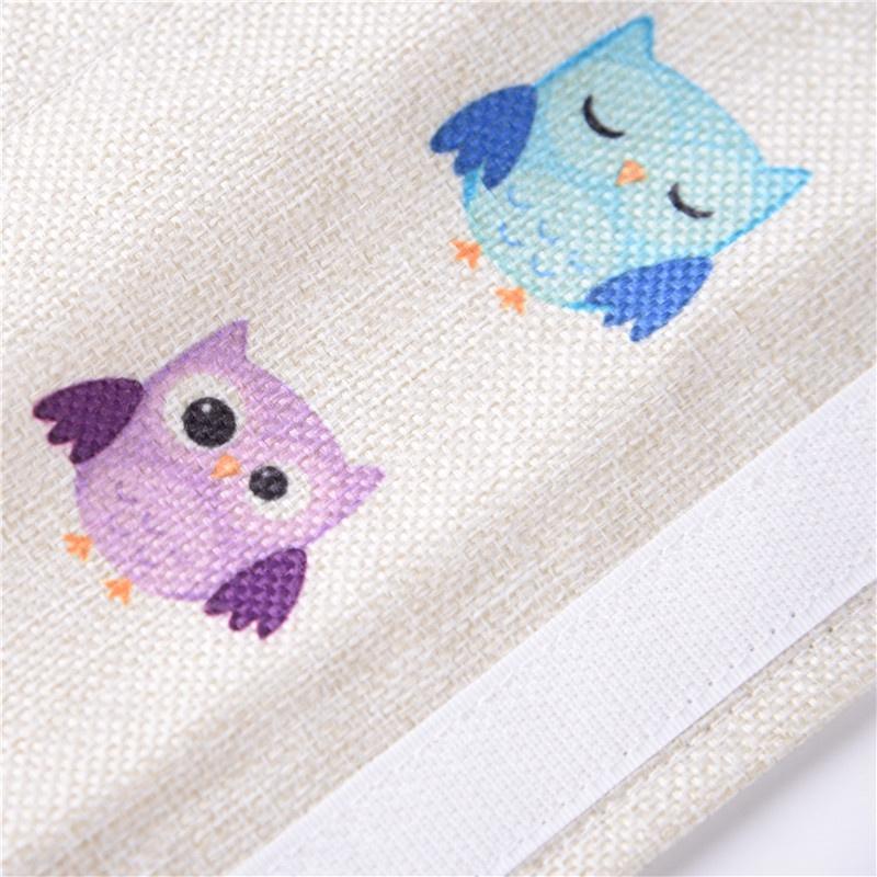 Vỏ Bọc Dây Đai An Toàn Xe Hơi Bằng Cotton Lanh In Họa Tiết Hoạt Hình Dễ Thương